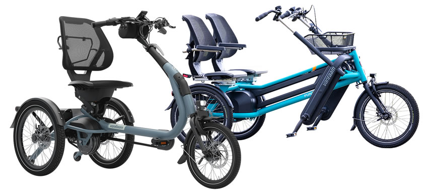 Reiräder von vanRaam - Fun2Go und EasyRider Compact+